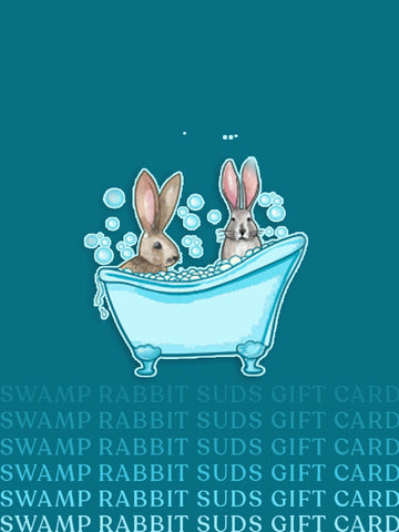 Swamp Rabbit Suds Gift Card